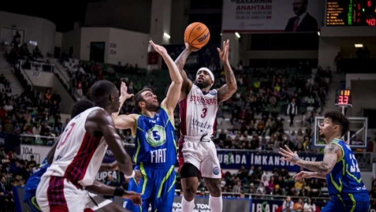 Basketbol Şampiyonlar Ligi: Tofaş: 75 - Strasbourg: 79
