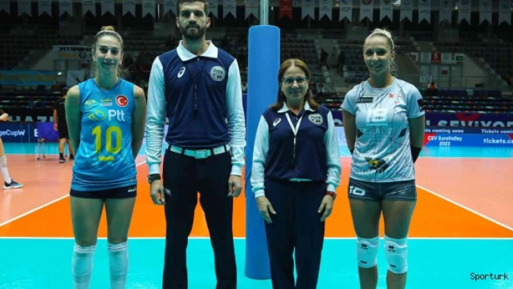 CEV Challenge Kupası: PTT: 3 - Tchalou: 0