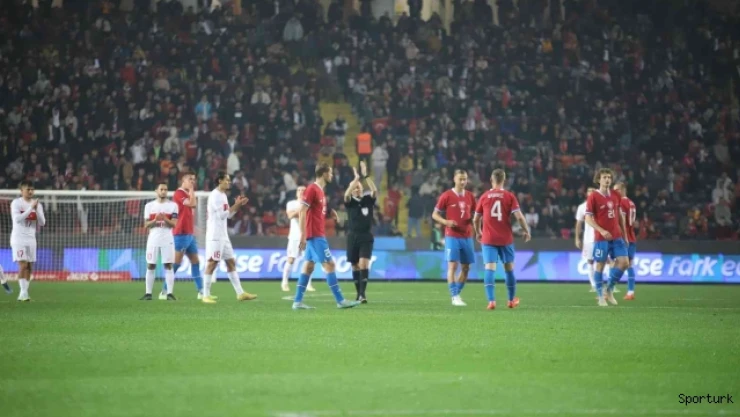 Hazırlık maçı: Türkiye: 0 - Çekya: 0