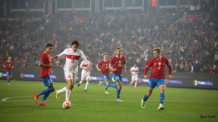 Hazırlık maçı: Türkiye: 1 - Çekya: 0