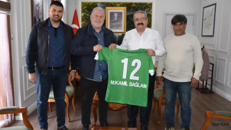 Kaymakam Sağlam'a 12 numaralı forma