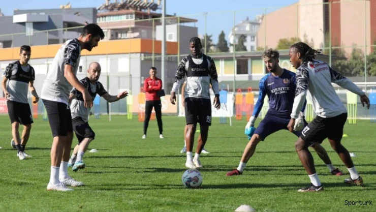 Alanyaspor, Eyüpspor maçı hazırlıklarına devam ediyor