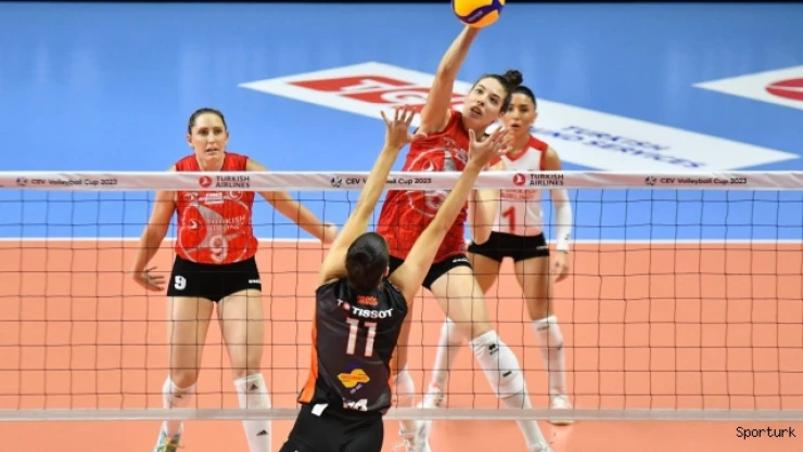 CEV Kupası: THY: 3 - Viteos Neuchatel: 0