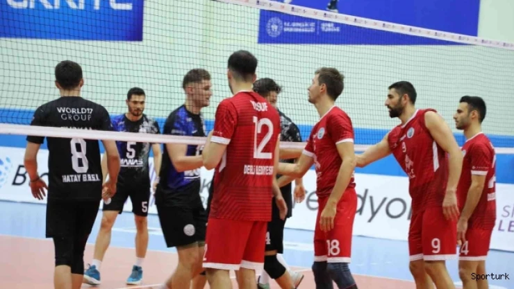 Efeler Ligi: Develi Belediyespor: 1- Hatay Büyükşehir Belediyespor: 3