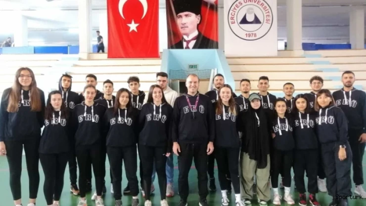 Erciyes Üniversitesi'nde hedef çifte şampiyonluk