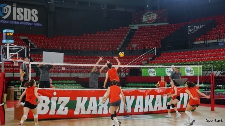 KSK Voleybol, Yeşilyurt maçının hazırlıklarına başladı