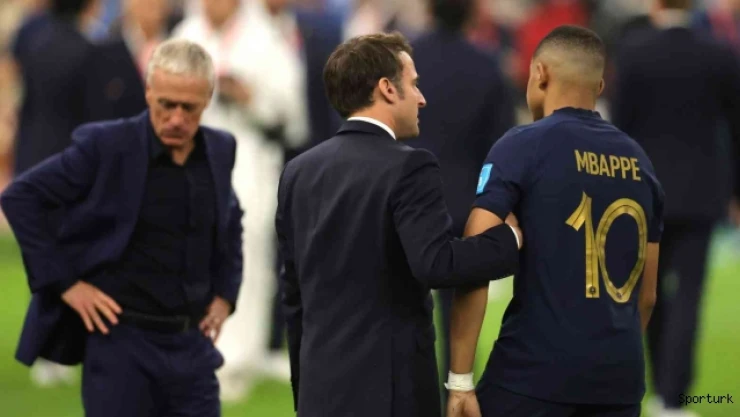 Macron, Dünya Kupası'nı kaybeden Fransız oyuncuları teselli etti