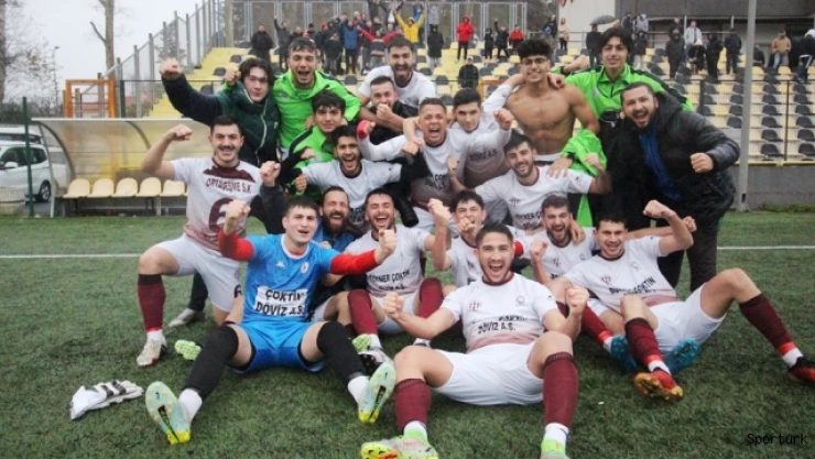 Ortaçeşmespor Beykoz stadında hep mutlu