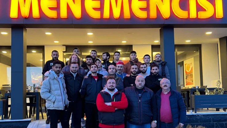 Alibeyspor'un galibiyet yemeği Çakallı Menemencisi'nden