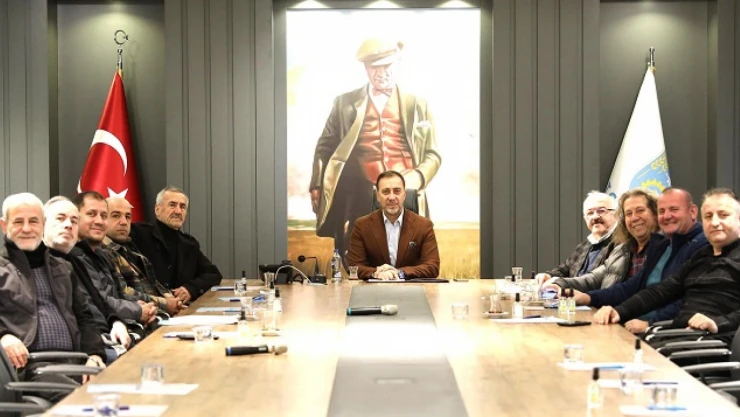 Başkan Yılmaz, Kulüpler Birliğini kabul etti