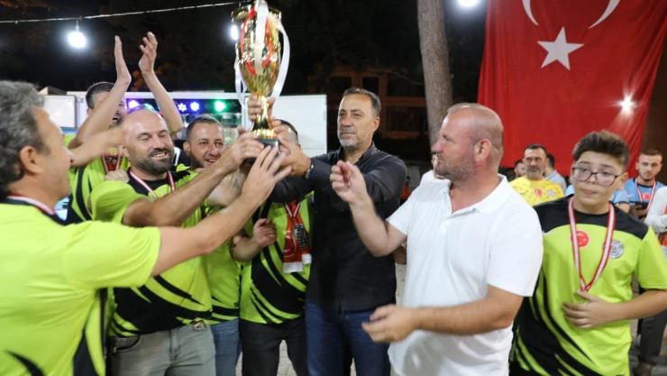 Beycilerspor futbol turnuvasına muhteşem final
