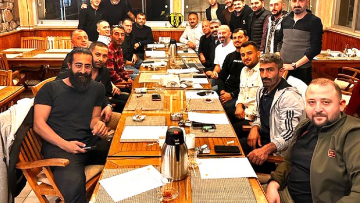 Çantaköy yönetimi Kasapoğlu'nda toplandı