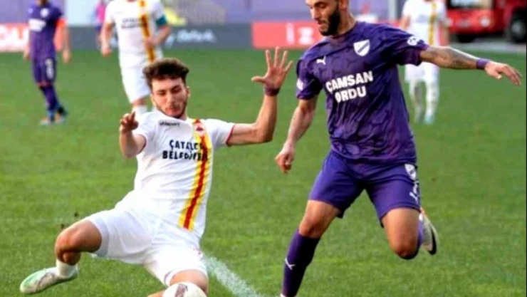 Çatalcaspor, 90+11'de yıkıldı 2-2