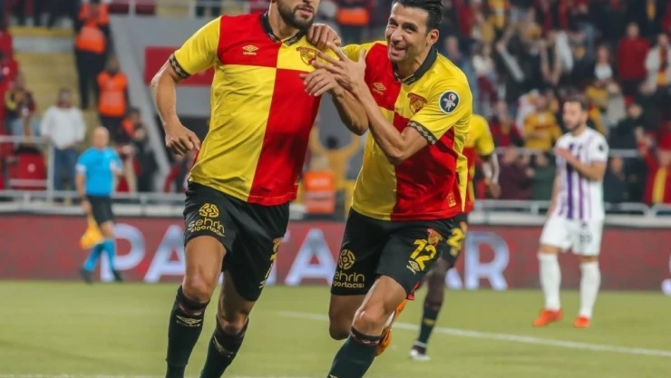 Göztepe'nin skoreri Yasin Öztekin