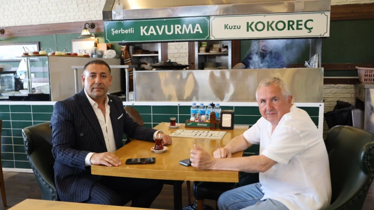 Murat Yıldız'dan Akgün Duru'ya Nezaket Ziyareti