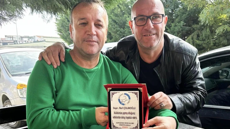 Özçakıcı, Silivrispor'un yanındayız