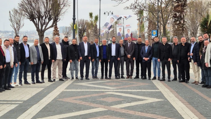 Silivri emlakçılar derneği üyeleri kahvaltıda buluştu
