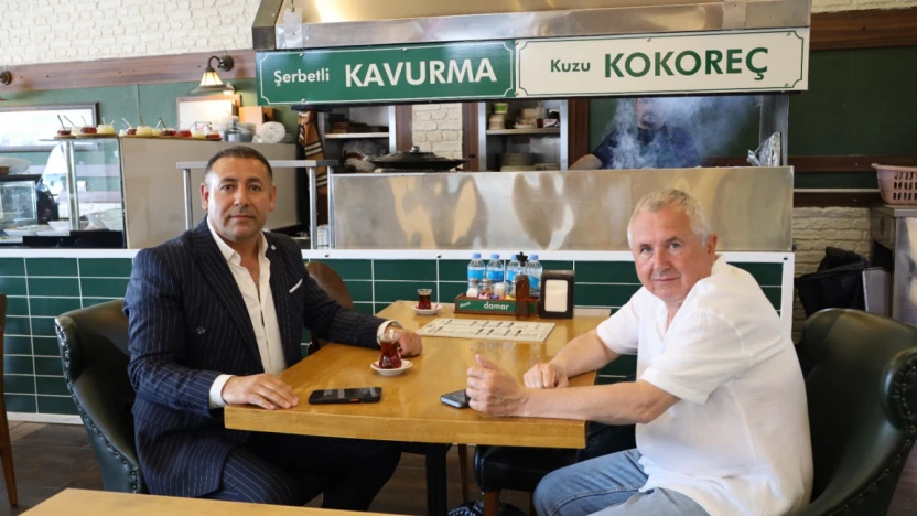 Murat Yıldız'dan Akgün Duru'ya Nezaket Ziyareti