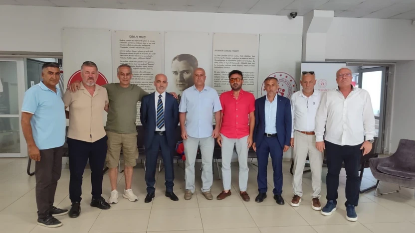 Silivrispor'dan İlçe Spor Müdürü Dağıstanlı'ya Ziyaret