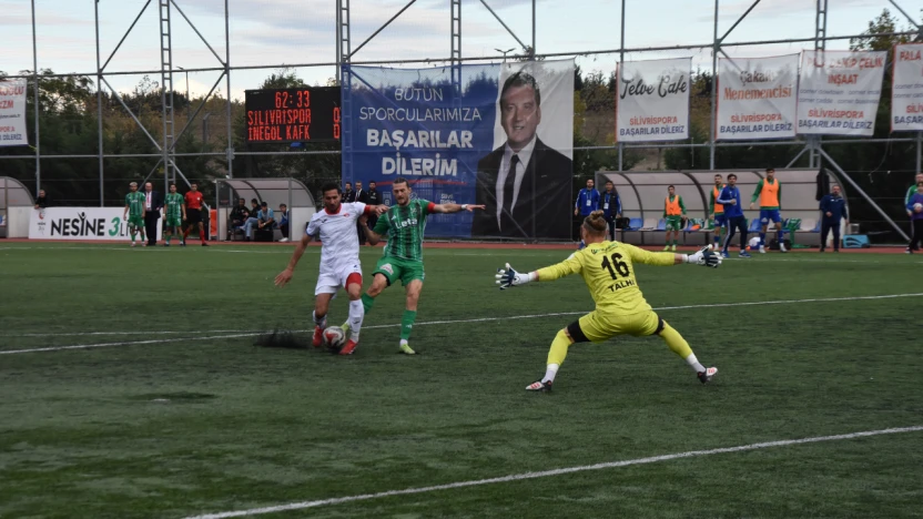 Silivrispor'dan krize rağmen oyuncuların onurlu zaferi 1-0